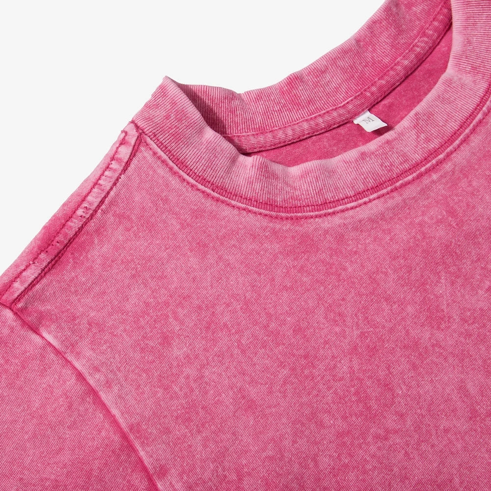 Slim Fit Washed Cotton T-Shirt