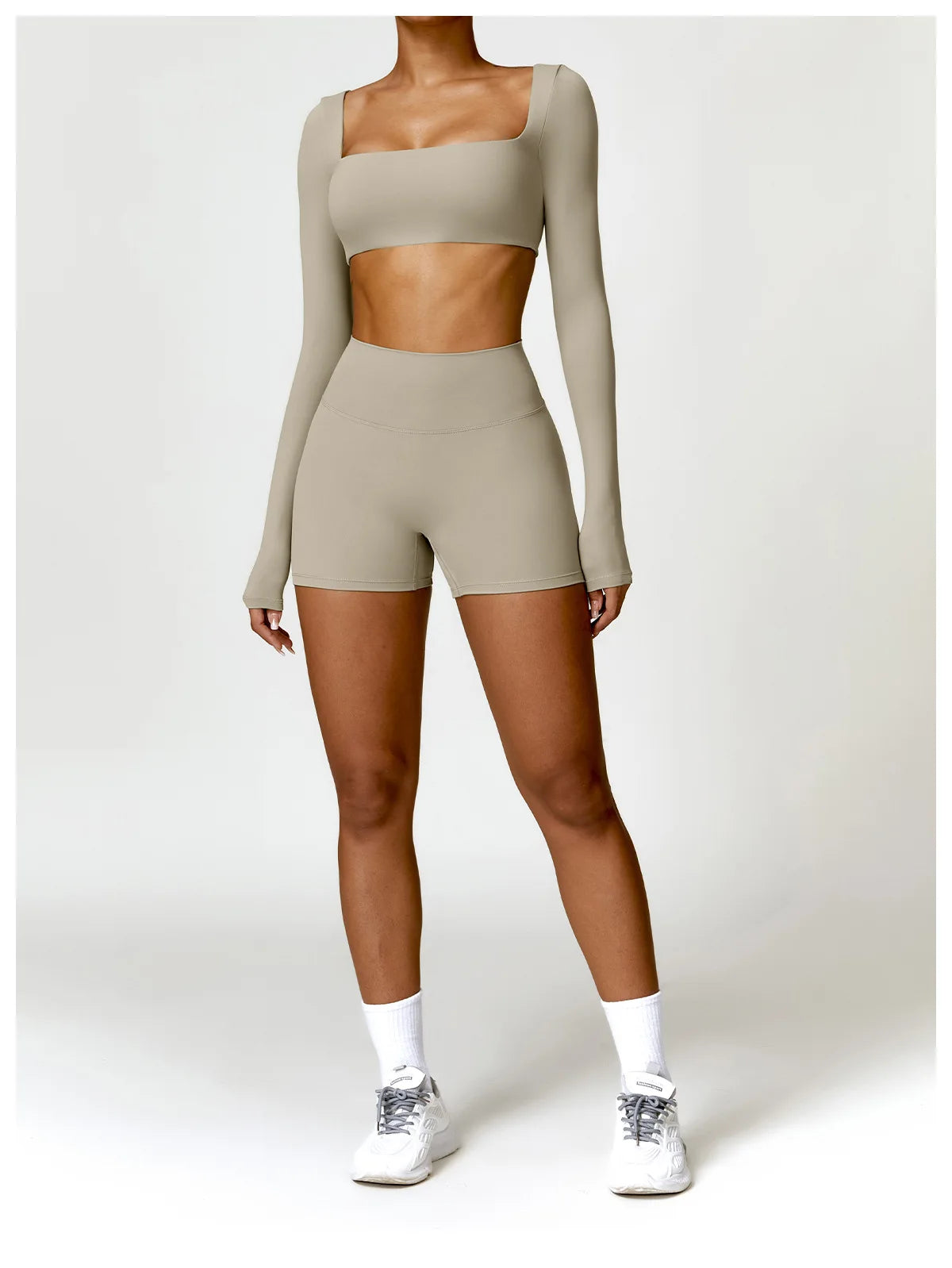 2-Piece Yoga Shorts Fitness Set