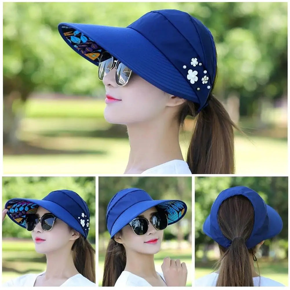 Foldable Wide Brim Sun Hat