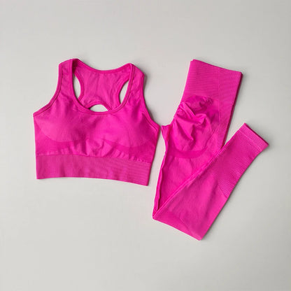 2PCS Sports Bra Yoga Set
