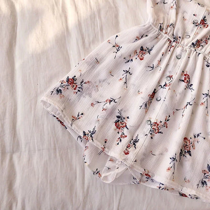 Sleeveless Floral Wide Leg Jumpsuit