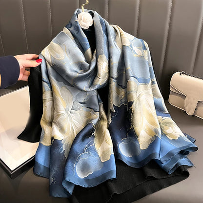 Luxury Polyester Spring Scarf