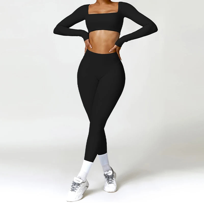 2PCS Quick-Drying Gym Set