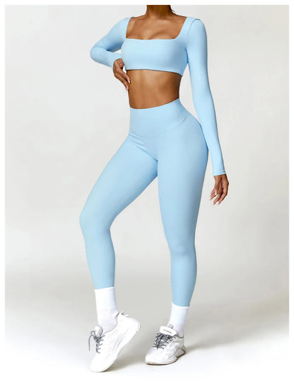 2-Piece Yoga Shorts Fitness Set