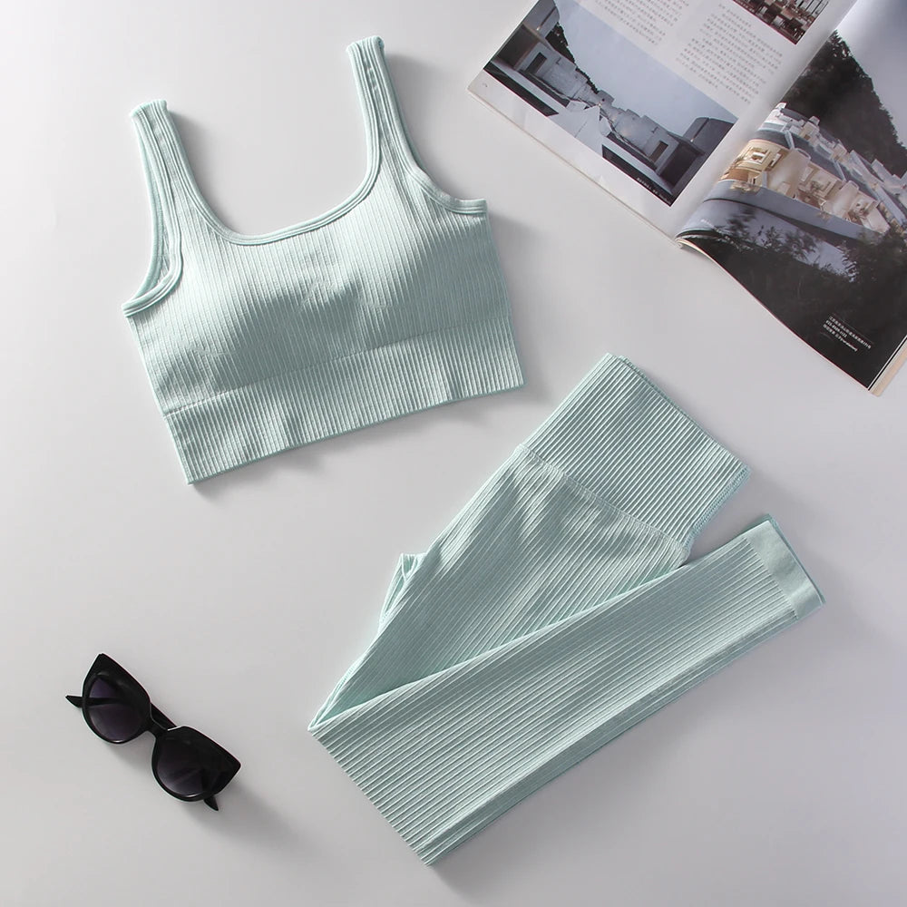 2-Piece High Waist Yoga Set