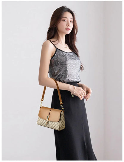 Luxury PU Leather Crossbody Bag