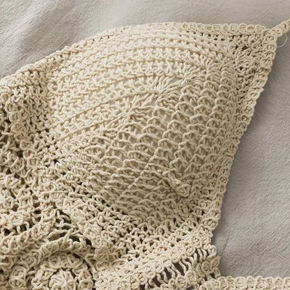 Sexy Boho Crochet Halter Top