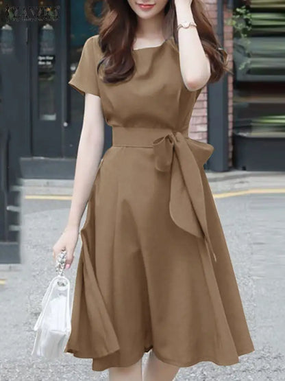 Women’s Solid Slim Mini Dress