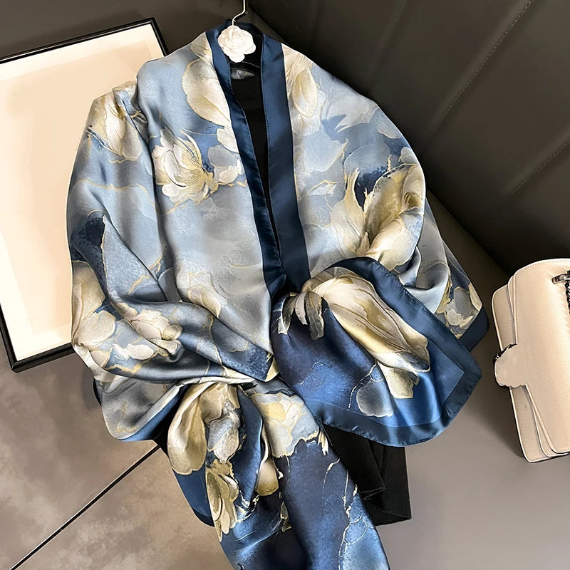 Luxury Polyester Spring Scarf