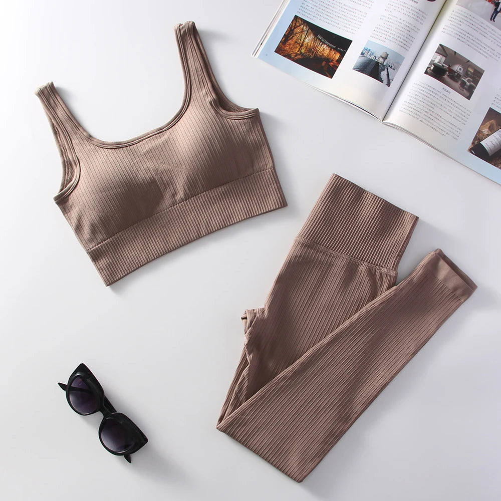 2-Piece High Waist Yoga Set