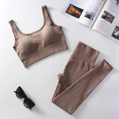 2-Piece High Waist Yoga Set
