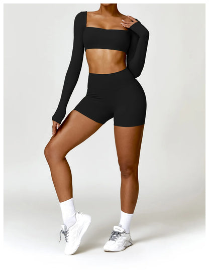 2PCS Quick-Drying Gym Set