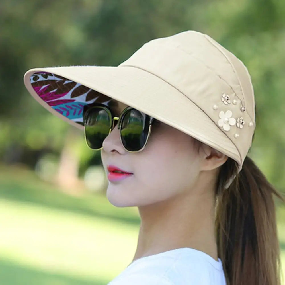 Foldable Wide Brim Sun Hat