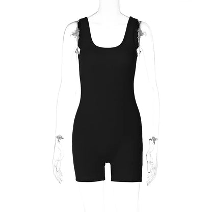 Dulzura Sleeveless Bodycon Romper