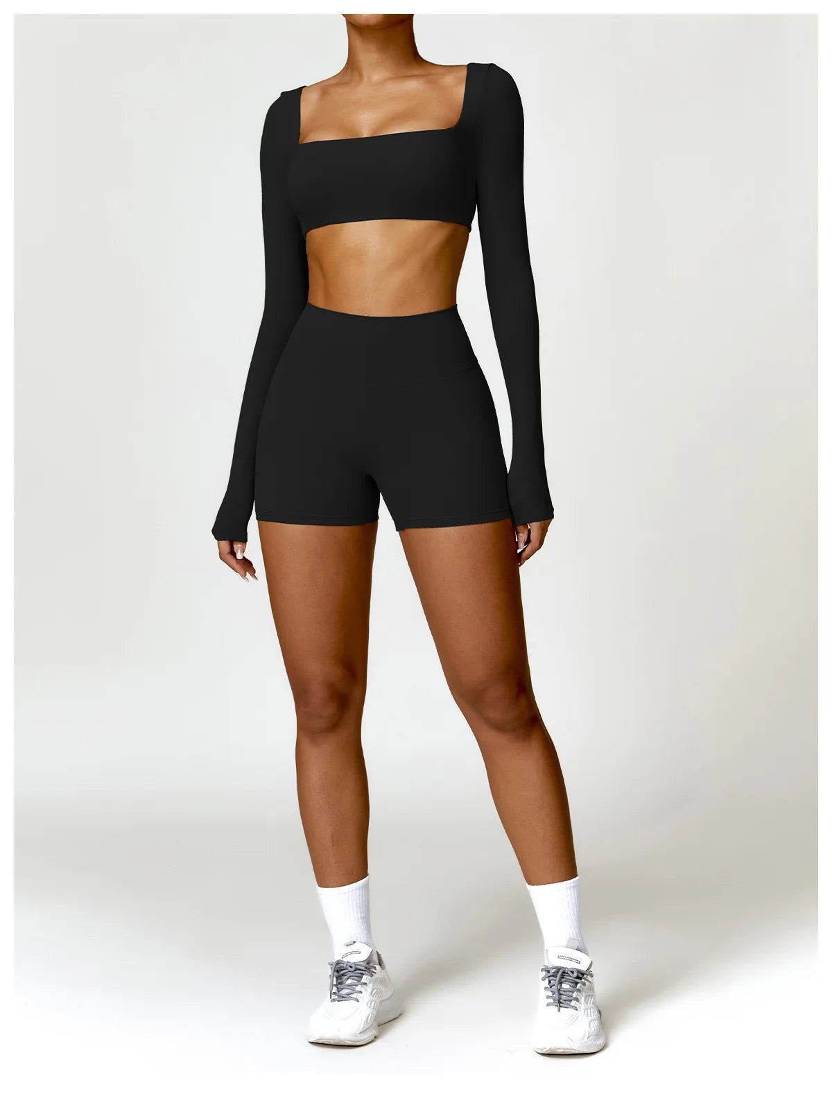 2-Piece Yoga Shorts Fitness Set
