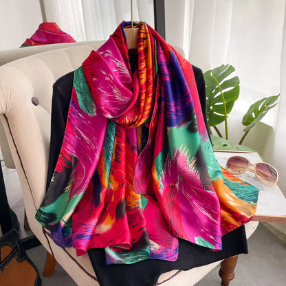Luxury Polyester Spring Scarf
