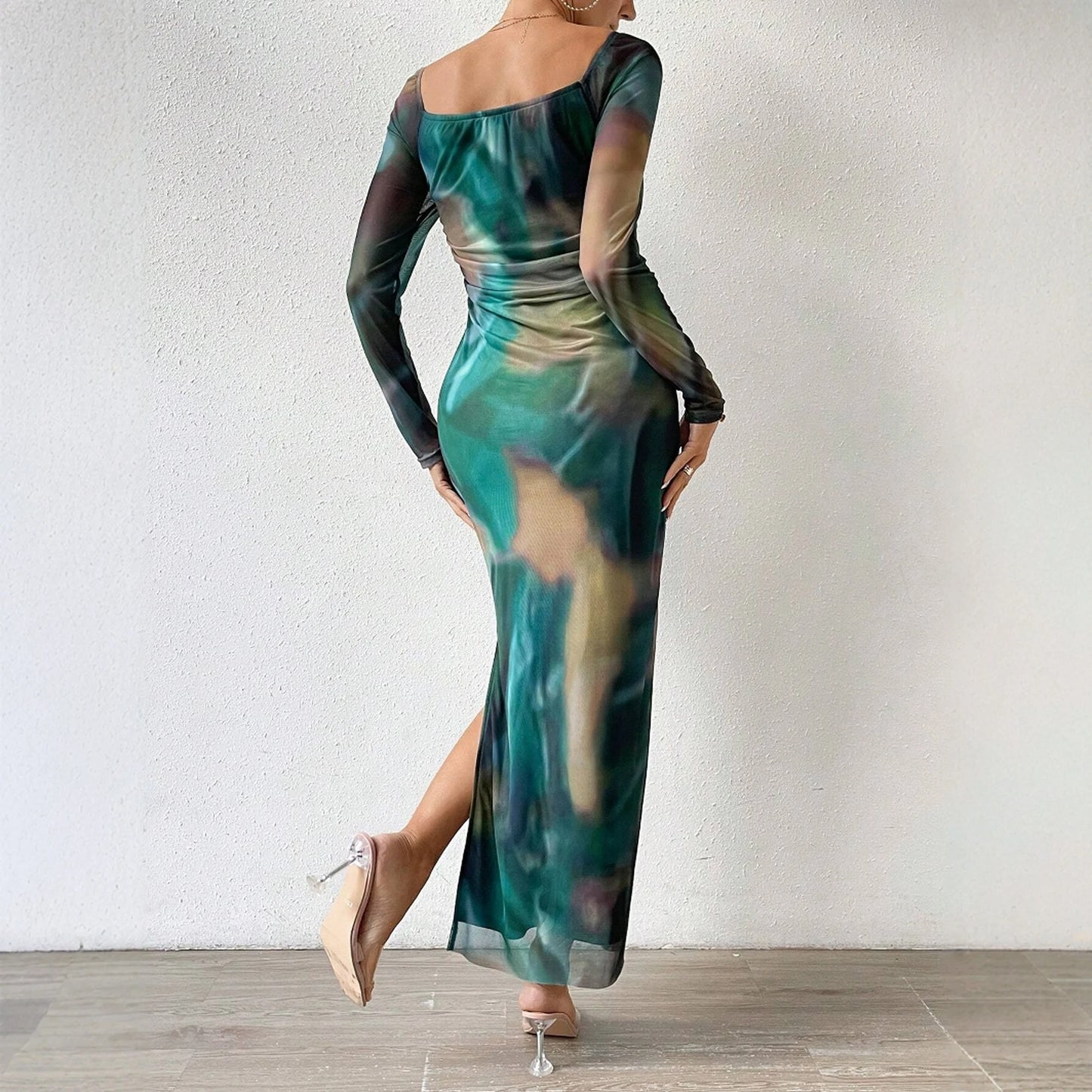 Slim Fit Off-Shoulder Midi Dress