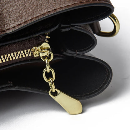 Luxury Designer Leather Bucket Bag