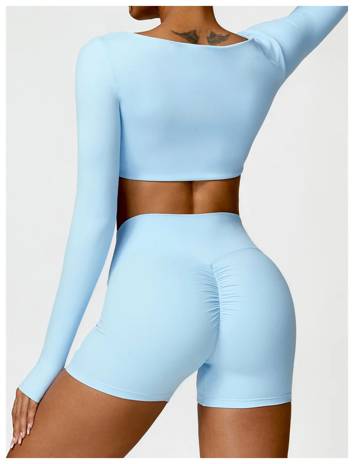 2-Piece Yoga Shorts Fitness Set