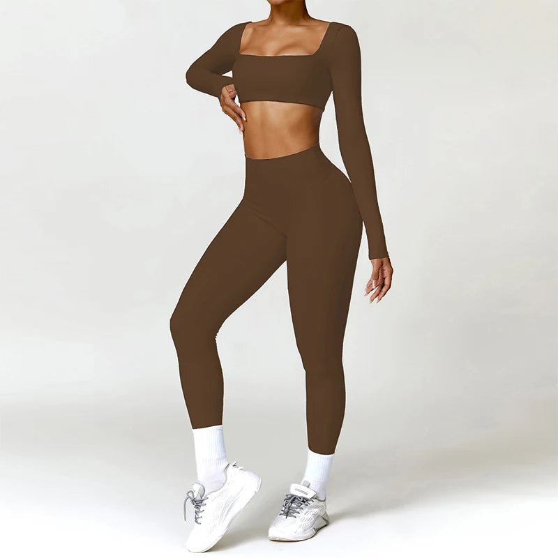 2-Piece Yoga Shorts Fitness Set