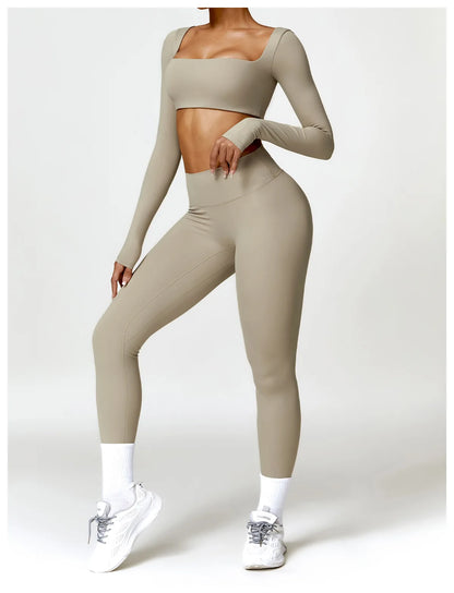 2-Piece Yoga Shorts Fitness Set