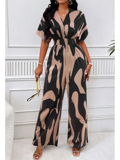 Sexy V-Neck Sleeveless Jumpsuit