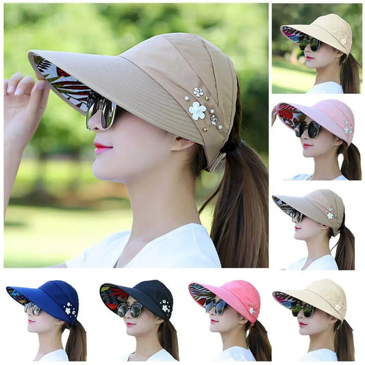 Foldable Wide Brim Sun Hat