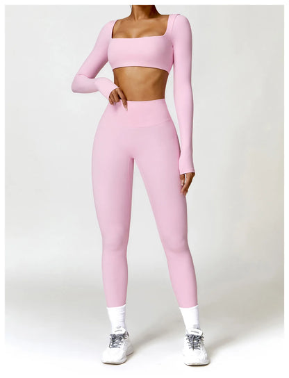 2-Piece Yoga Shorts Fitness Set