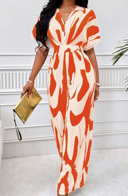 Sexy V-Neck Sleeveless Jumpsuit