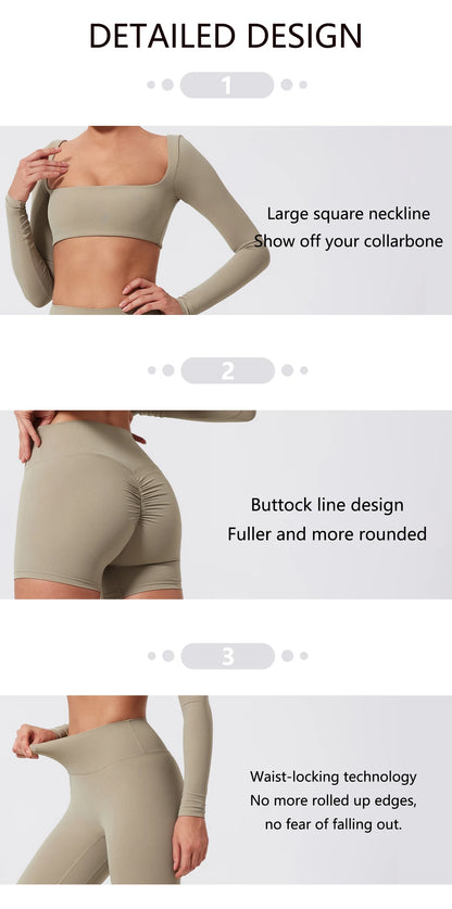2PCS Quick-Drying Gym Set