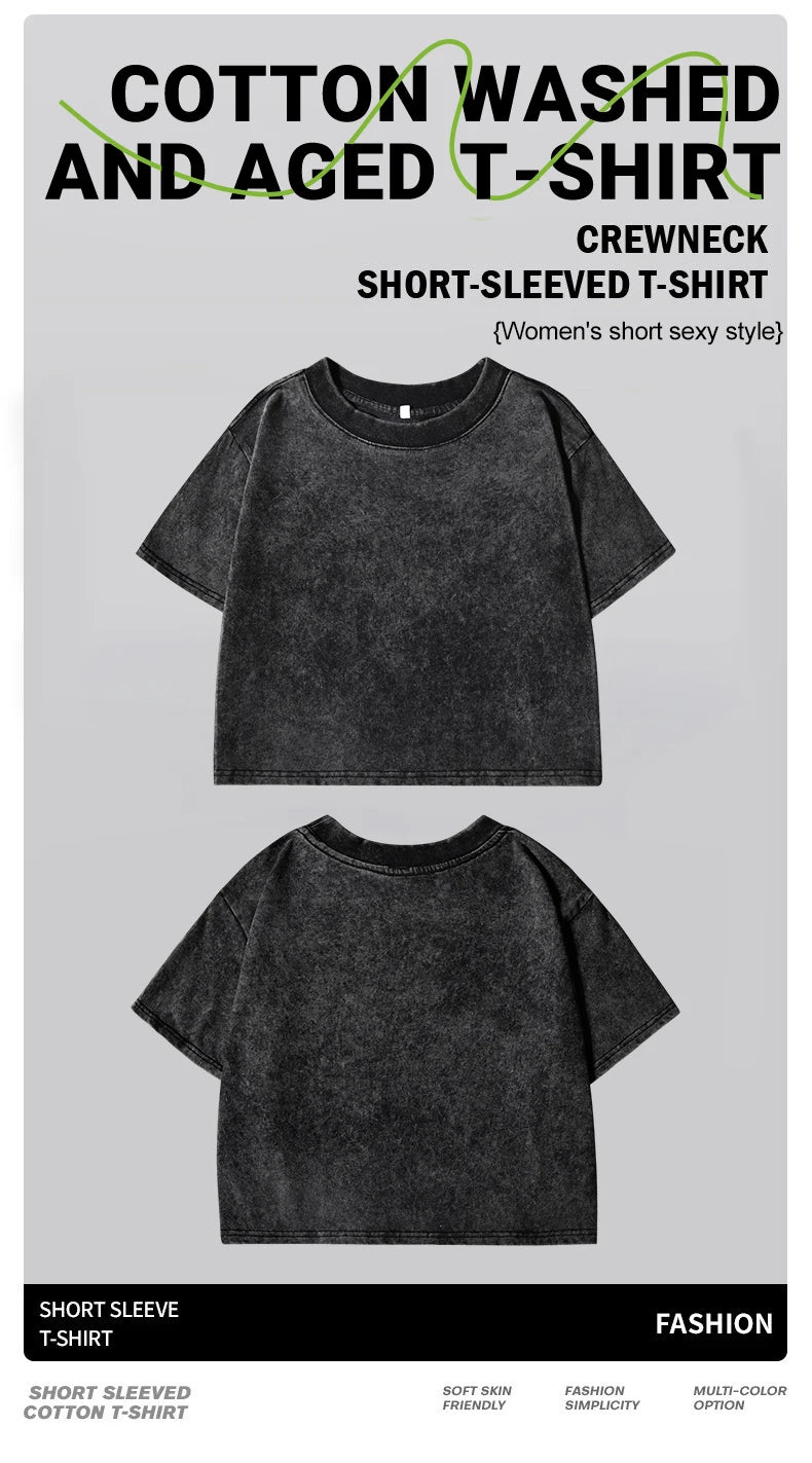 Slim Fit Washed Cotton T-Shirt