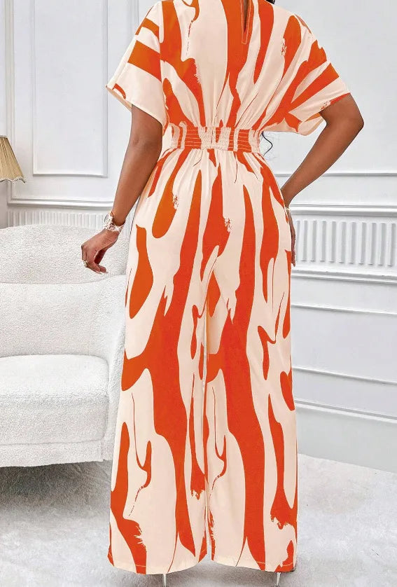 Sexy V-Neck Sleeveless Jumpsuit