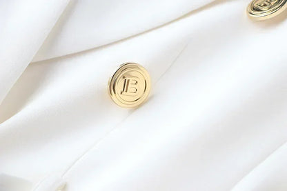 Luxury Pocket Blazer with Belt