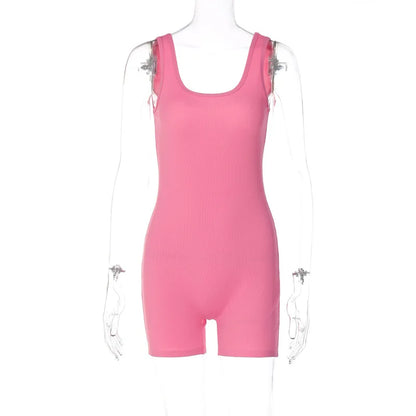Dulzura Sleeveless Bodycon Romper