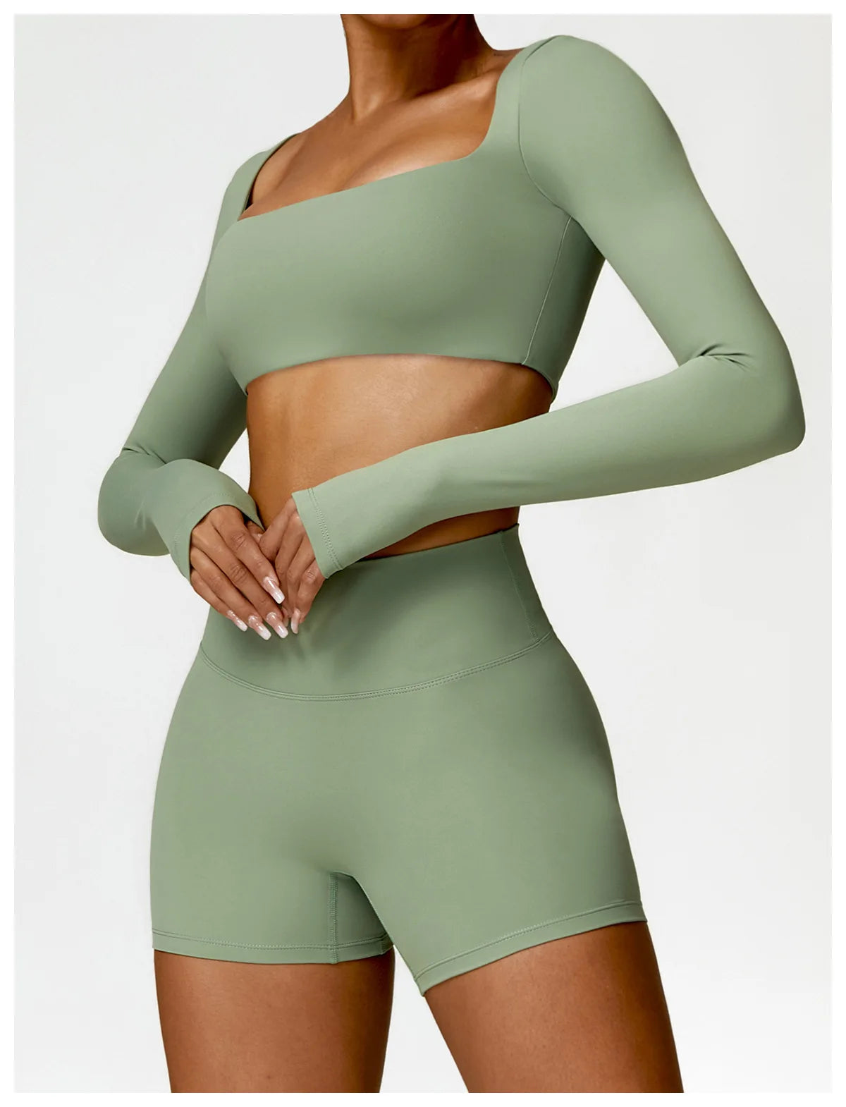 2-Piece Yoga Shorts Fitness Set