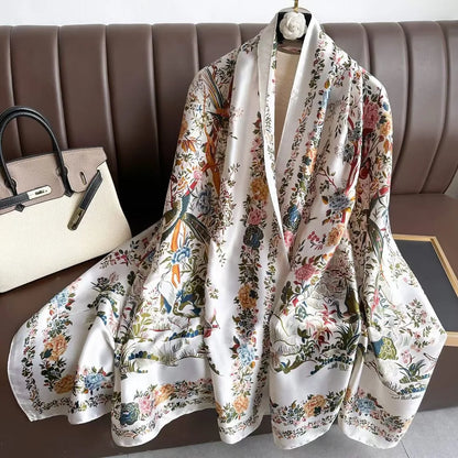 Luxury Polyester Spring Scarf
