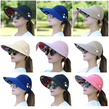 Foldable Wide Brim Sun Hat
