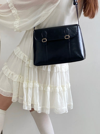 Vintage PU Leather Shoulder Bag