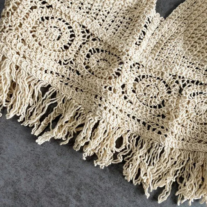 Sexy Boho Crochet Halter Top