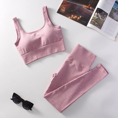 2-Piece High Waist Yoga Set