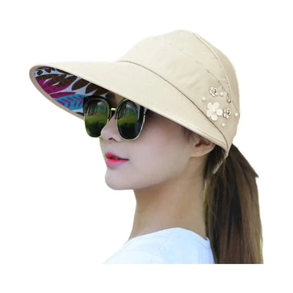 Foldable Wide Brim Sun Hat
