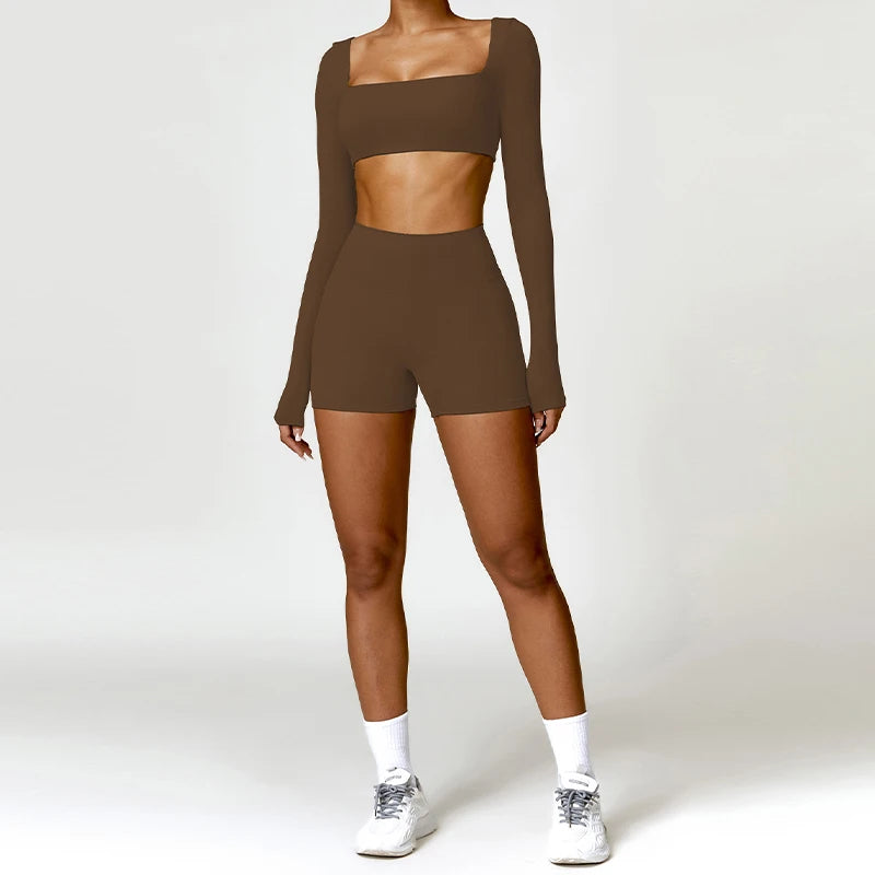 2PCS Quick-Drying Gym Set