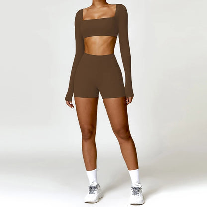 2PCS Quick-Drying Gym Set