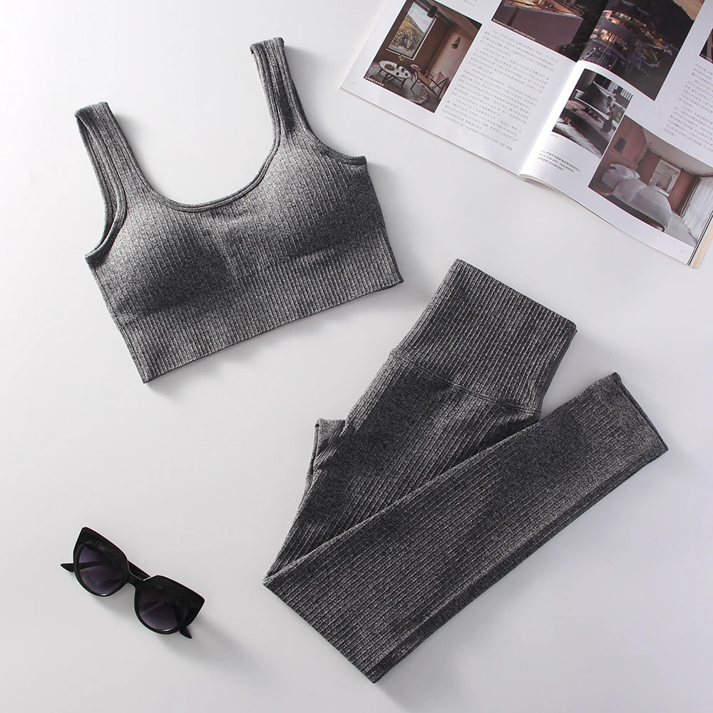 2-Piece High Waist Yoga Set