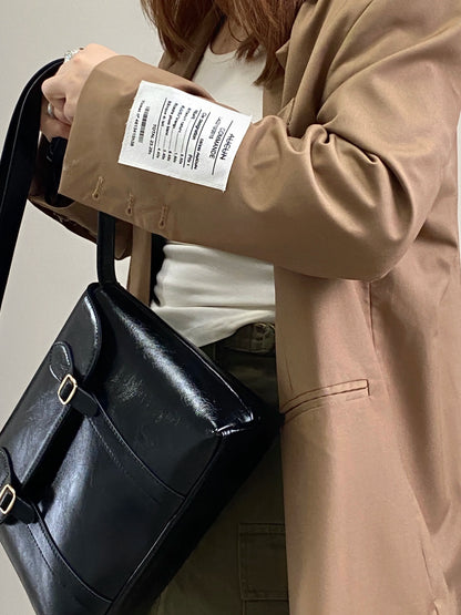 Vintage PU Leather Shoulder Bag
