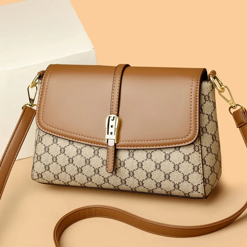 Luxury PU Leather Crossbody Bag
