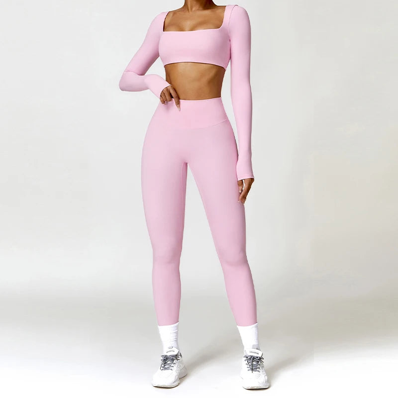 2-Piece Yoga Shorts Fitness Set