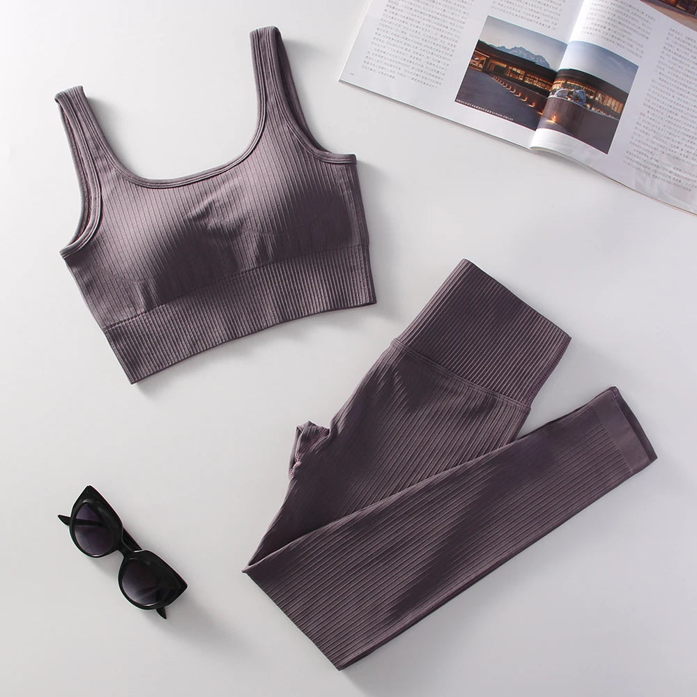 2-Piece High Waist Yoga Set