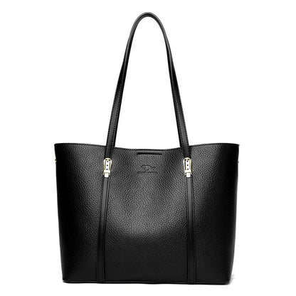 Luxury Leather Shoulder Tote Bag
