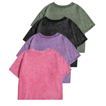 Slim Fit Washed Cotton T-Shirt